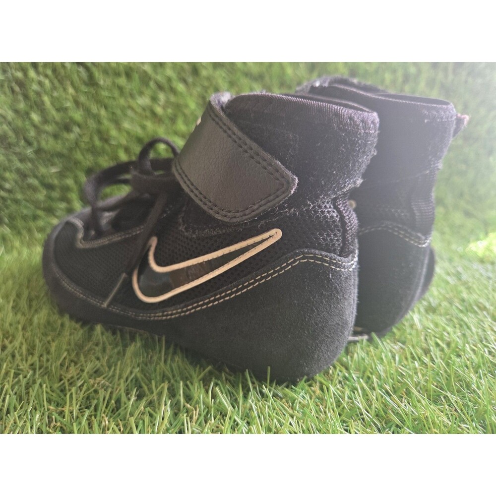 Nike Youth Speedsweep VII Wrestling Shoes Black 366684-001 Size 2.5Y NEW No Box